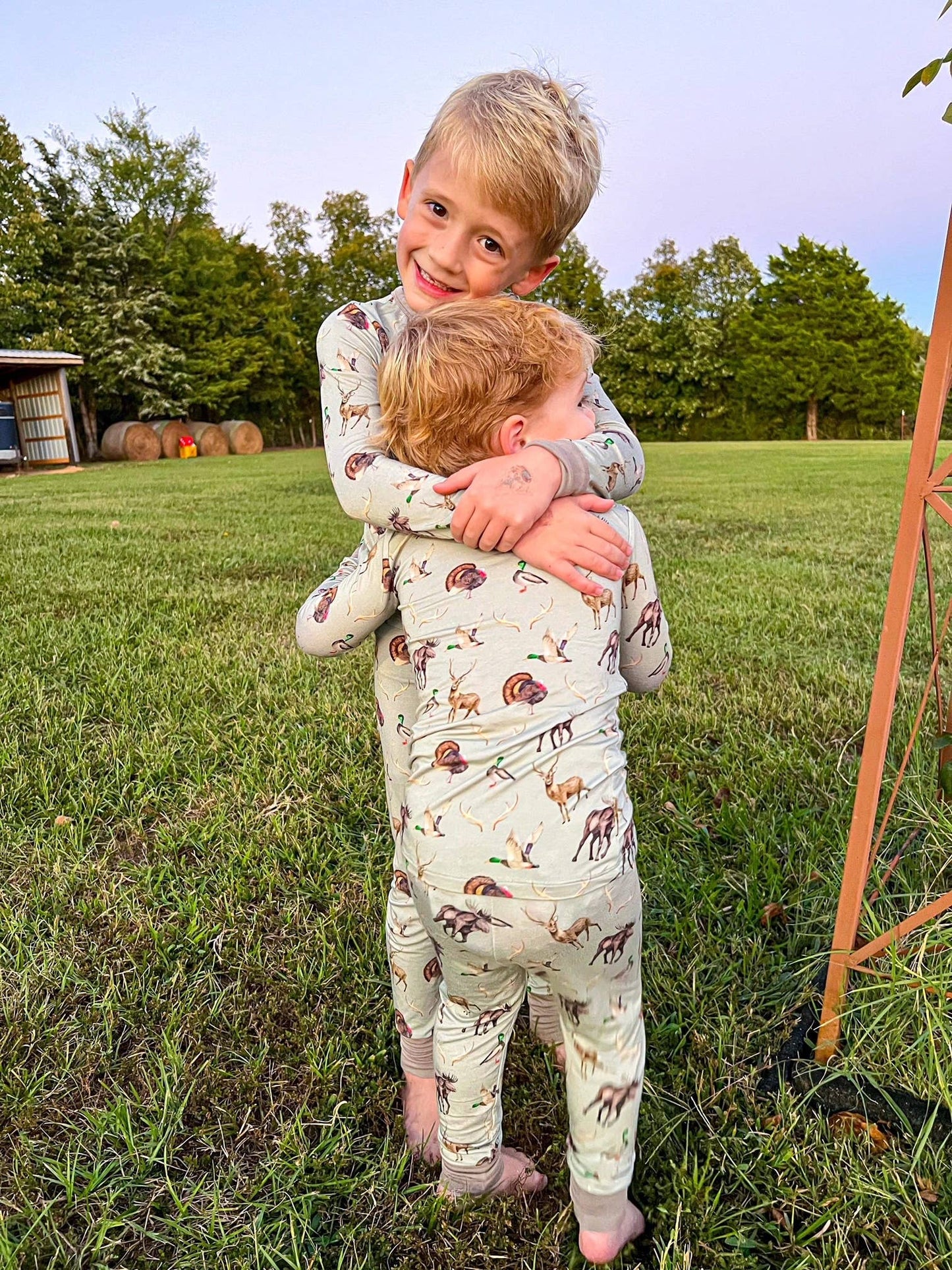 Boys Clothing Bamboo Hunting Deer