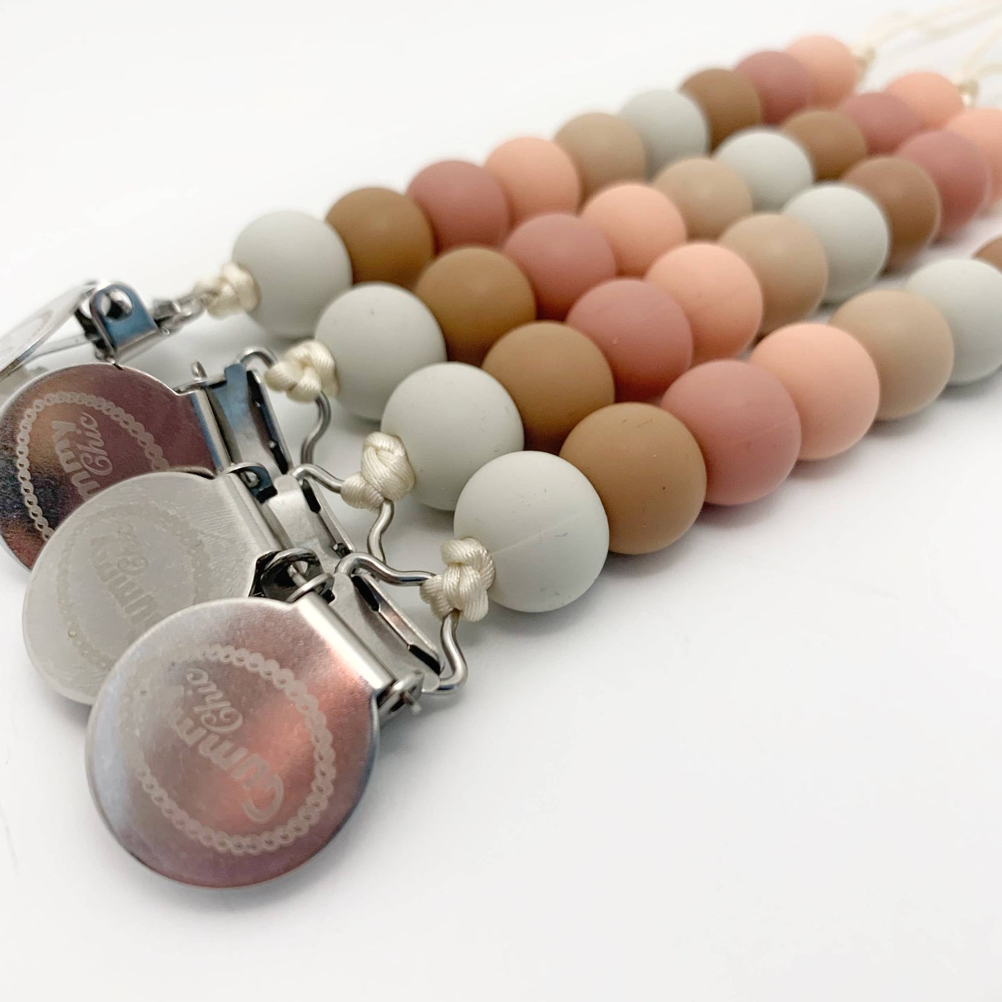 Sienna Pacifier Clip - Silicone pacifier clip