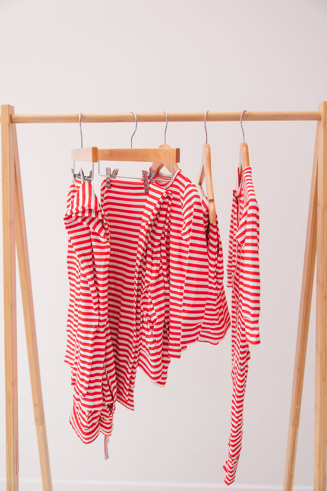 Red Stripes Dad Pants