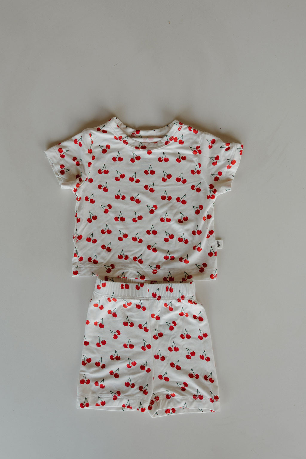 Bamboo Short Set | Sweetheart Cherries