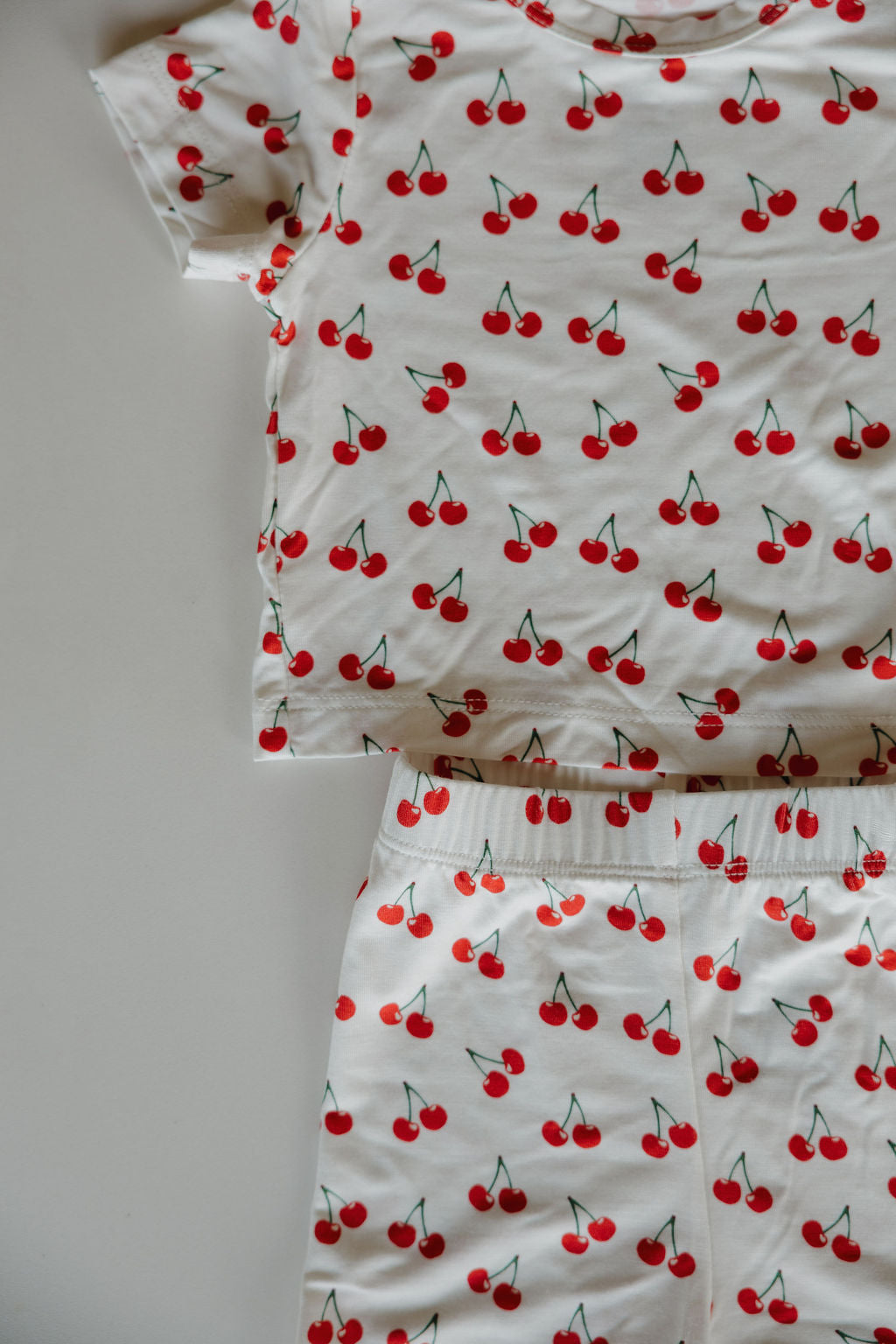 Bamboo Short Set | Sweetheart Cherries