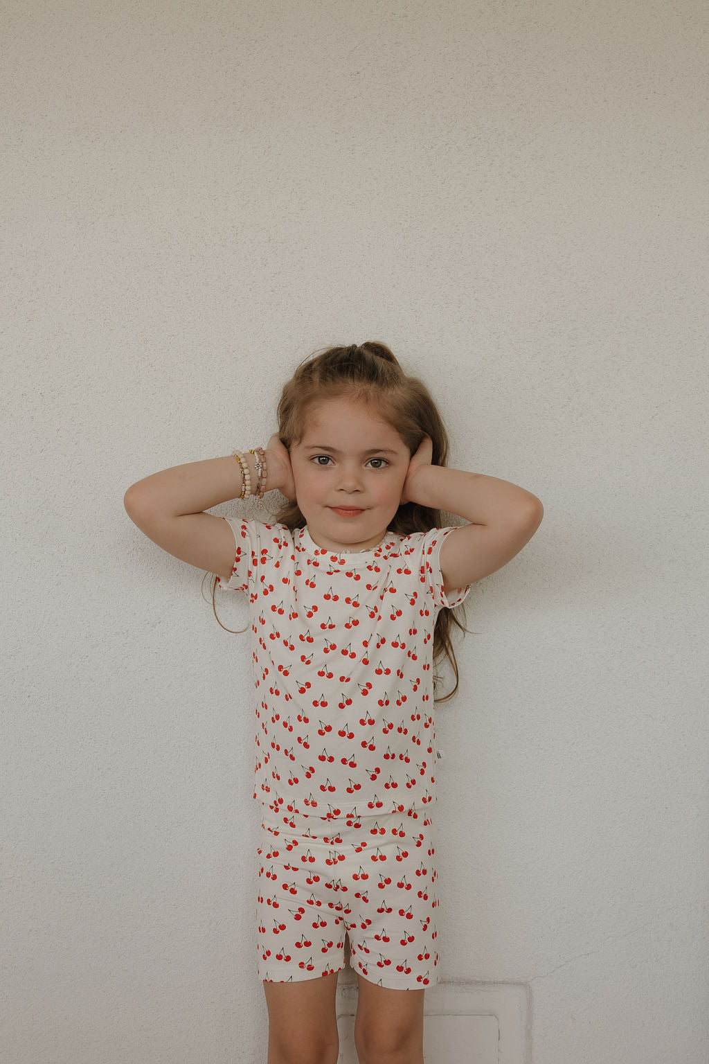 Bamboo Short Set | Sweetheart Cherries