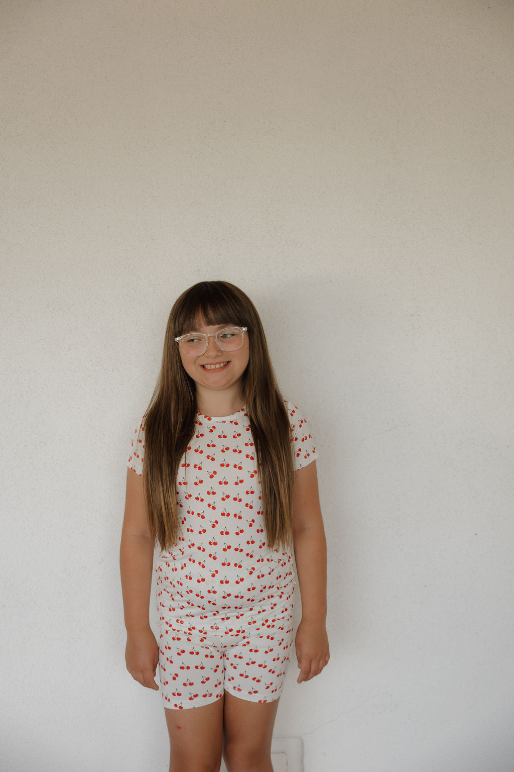 Bamboo Short Set | Sweetheart Cherries