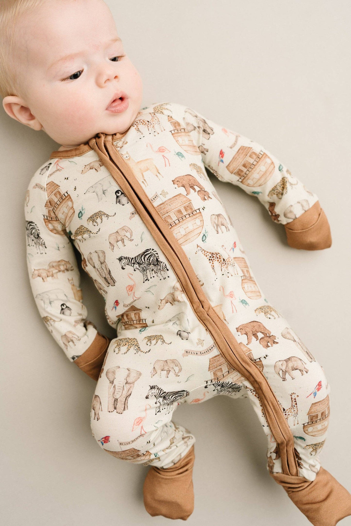 Noah's Ark Bamboo Zippy