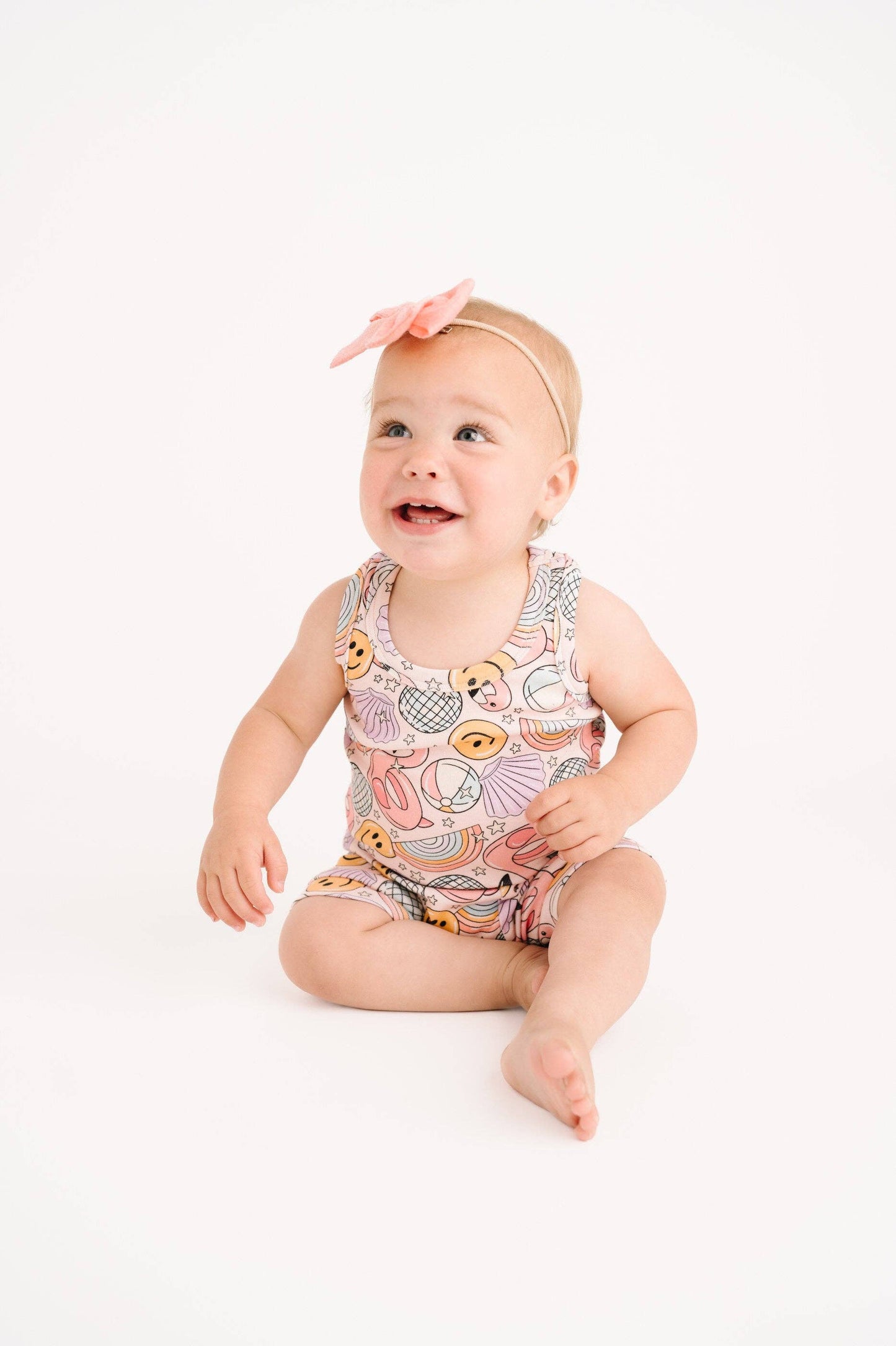 Pink Beach Babe Summer Tank Set