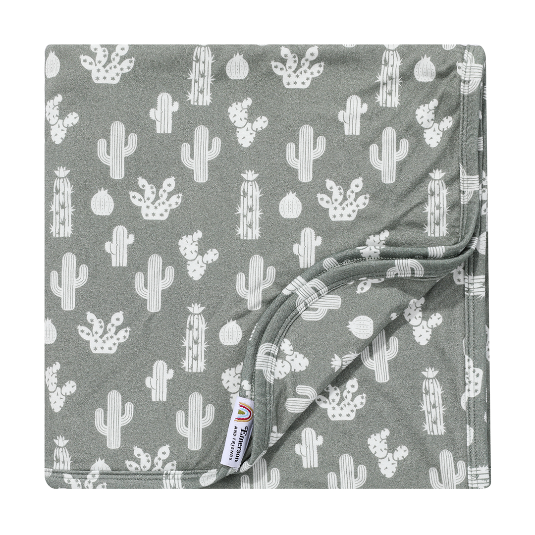 Stay Sharp Bamboo Baby Blanket Baby Gift Swaddle Blanket