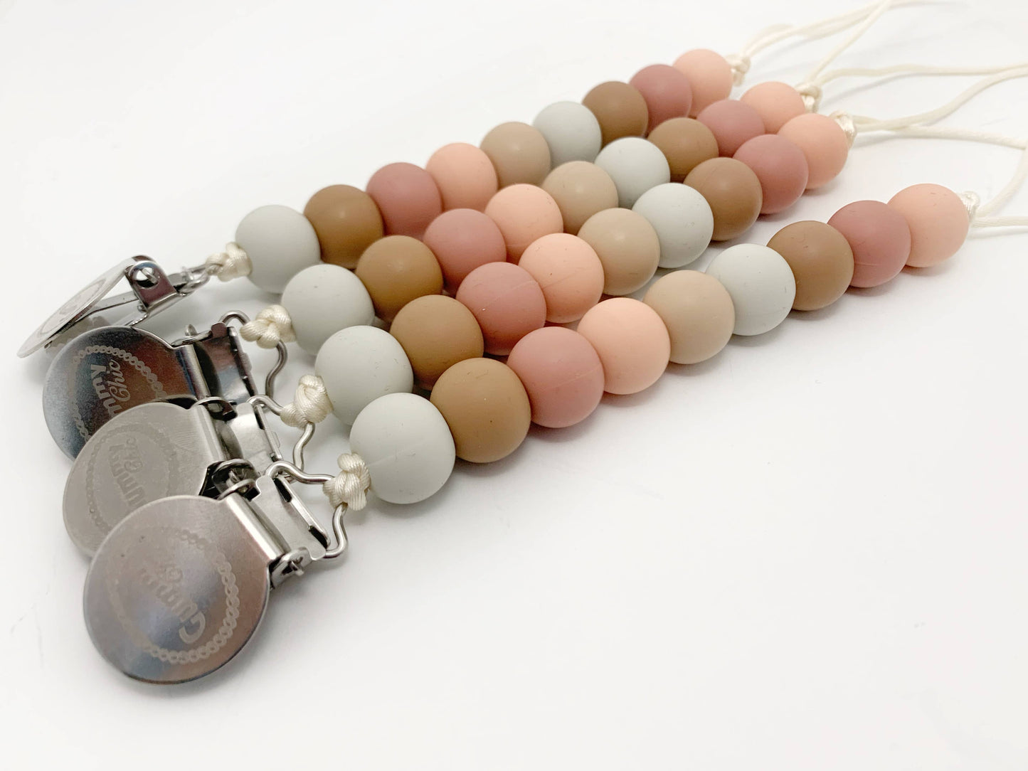 Sienna Pacifier Clip - Silicone pacifier clip