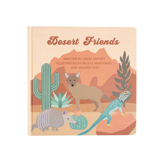 Desert Friends Western Baby Board Book Gift