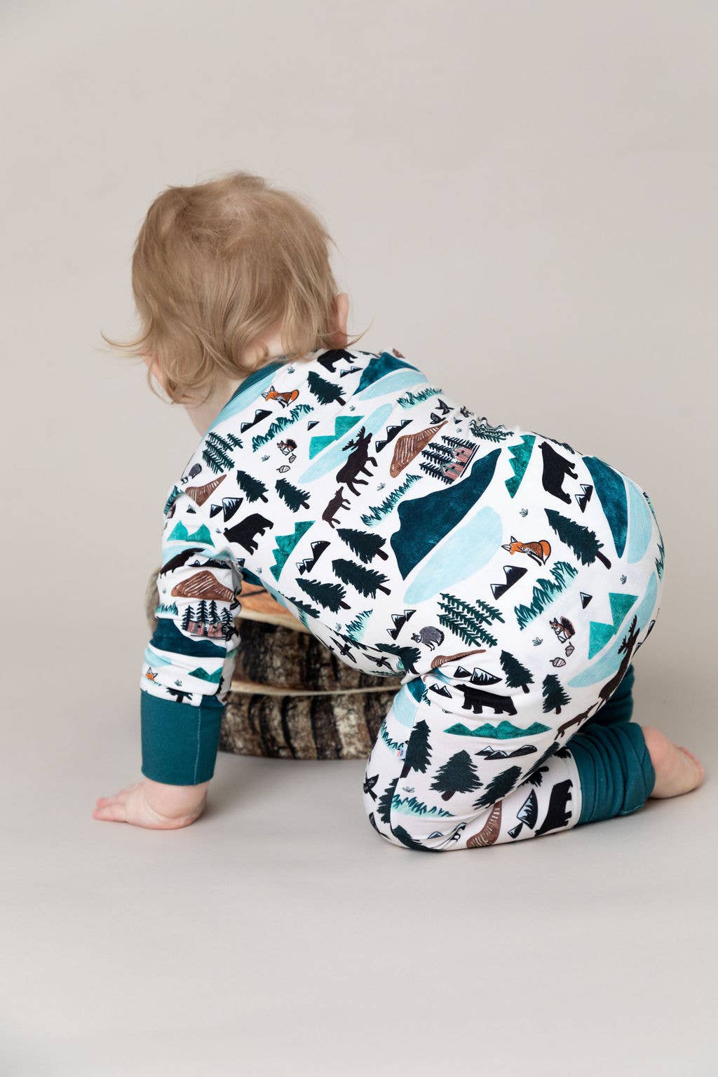 Baby Bamboo Pajamas - Bamboo Sleeper  - Into The Wild