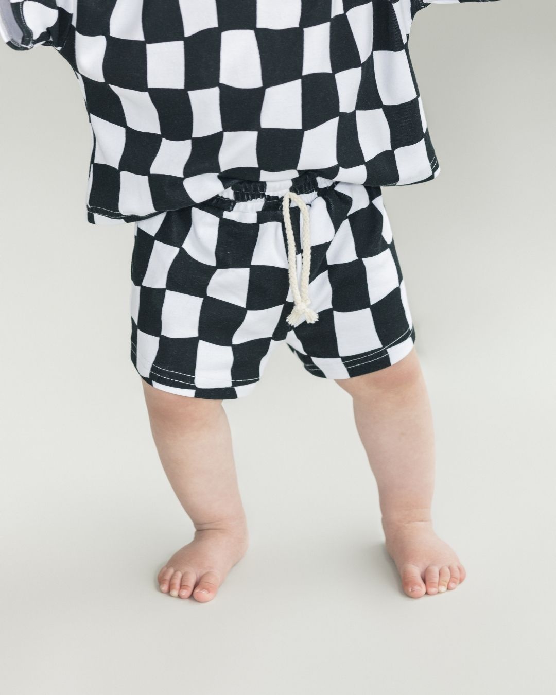 Shorts Set | Wavy Checkered