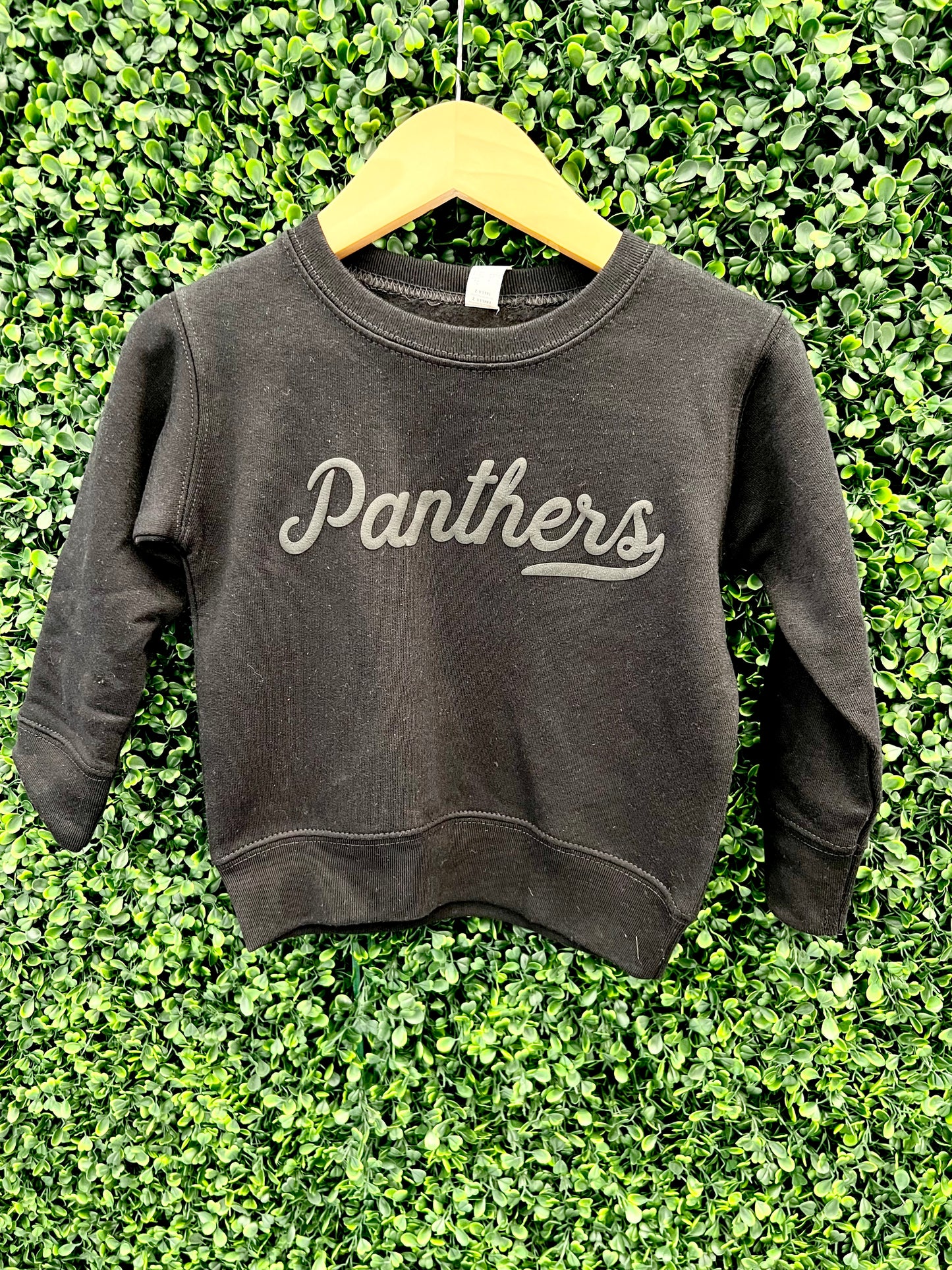 Toddler Panthers Puff Sweater