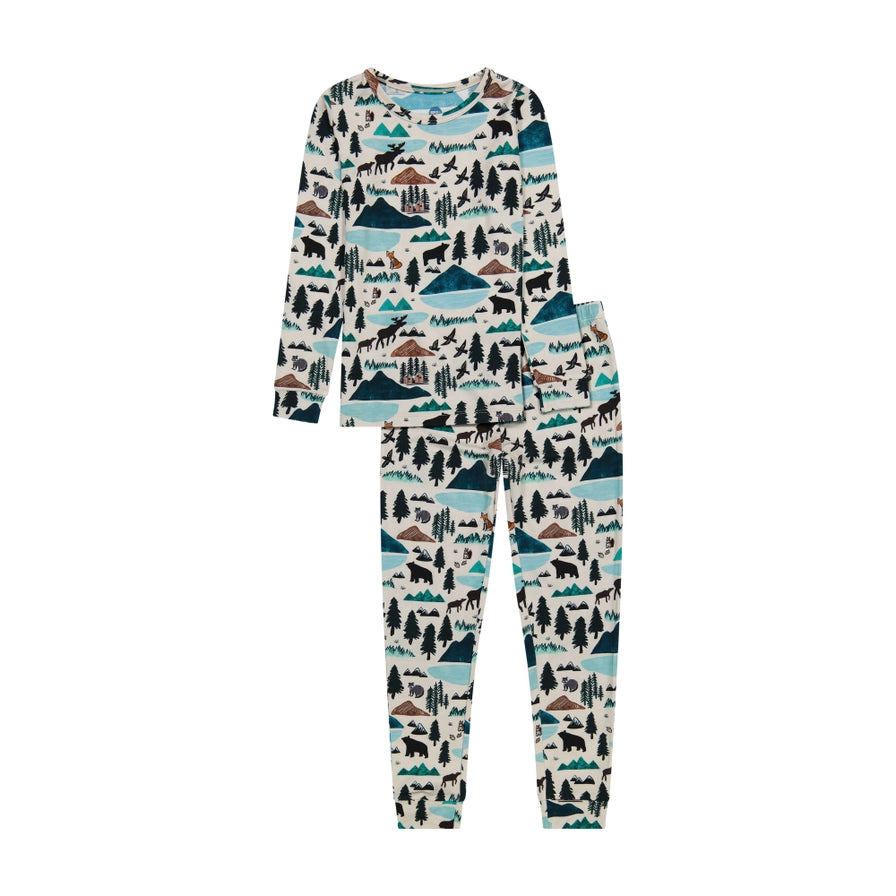 Baby Bamboo Pajamas - Bamboo Sleeper  - Into The Wild