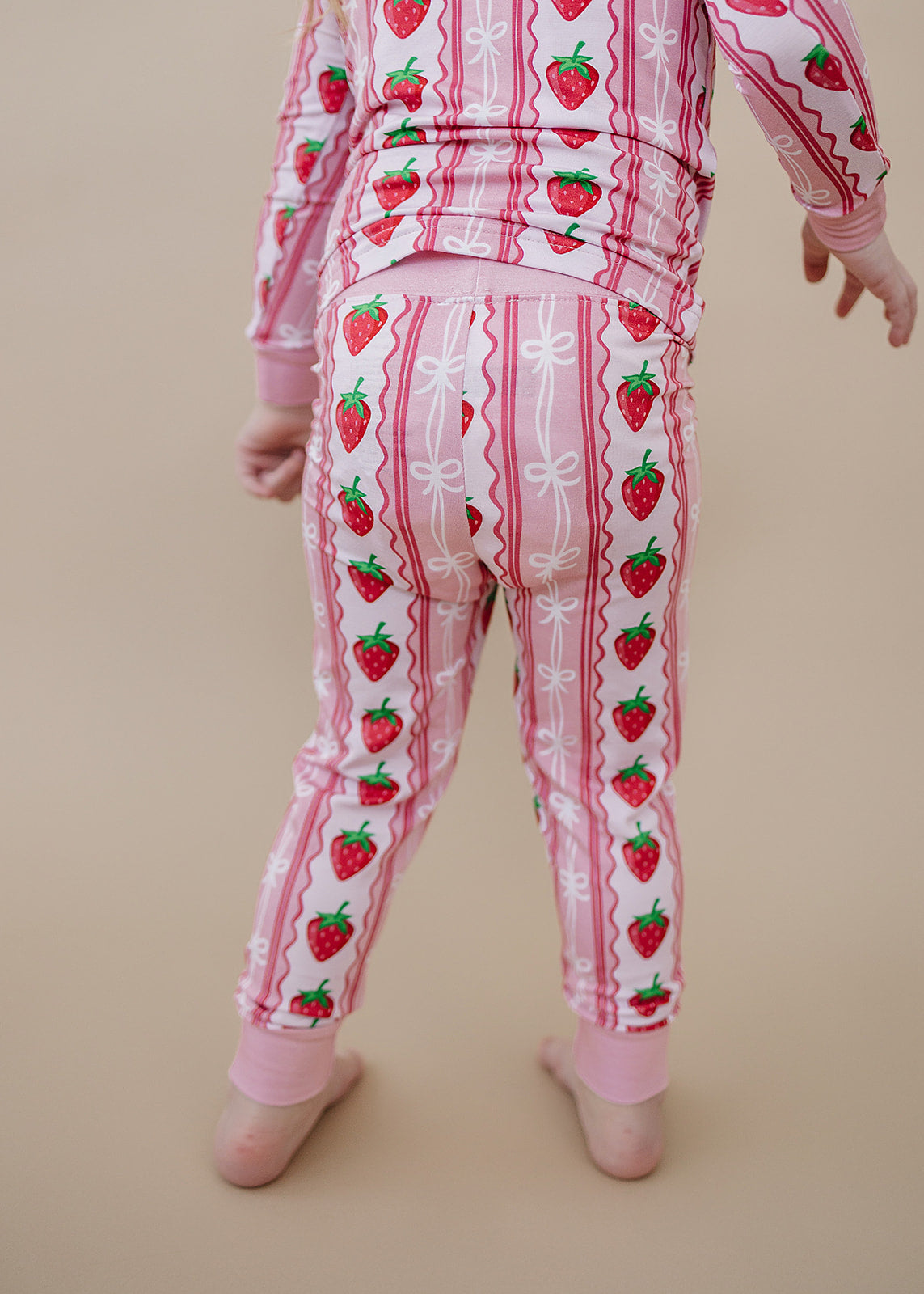 Bamboo Two Piece Set | Strawberry