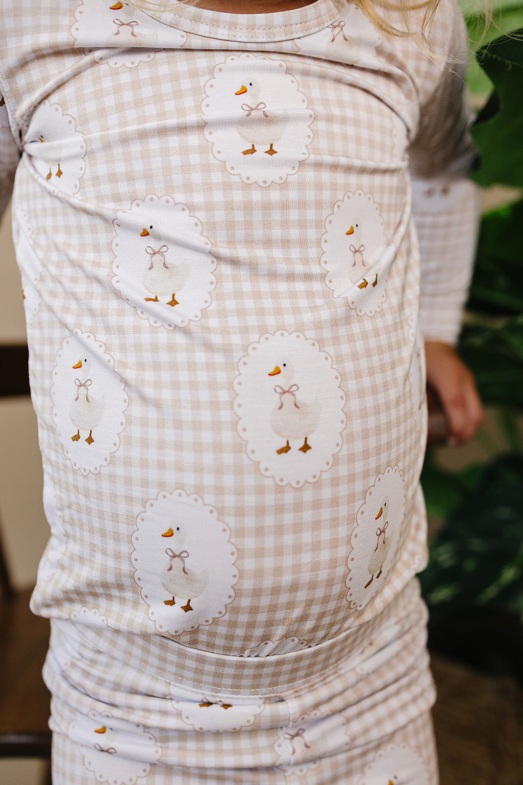 Bamboo Two Piece Set | Gingham & Goose