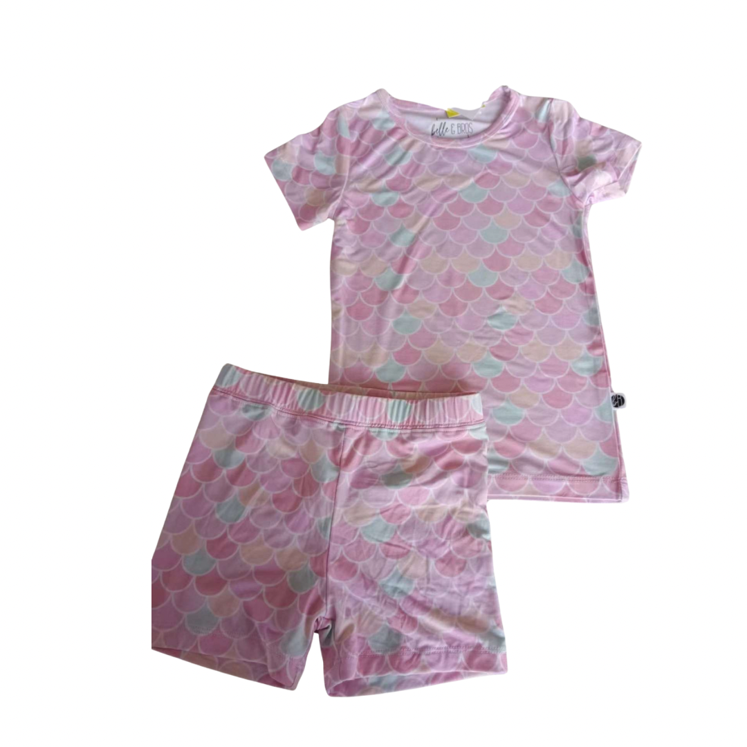 MERMAID SCALES | TWO PIECE SHORT SET
