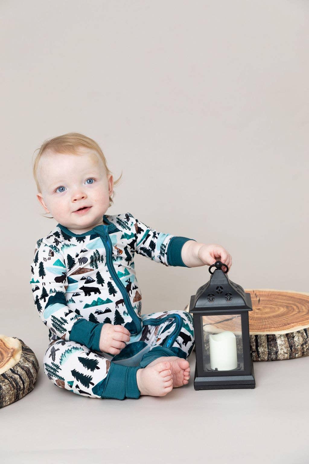 Baby Bamboo Pajamas - Bamboo Sleeper  - Into The Wild