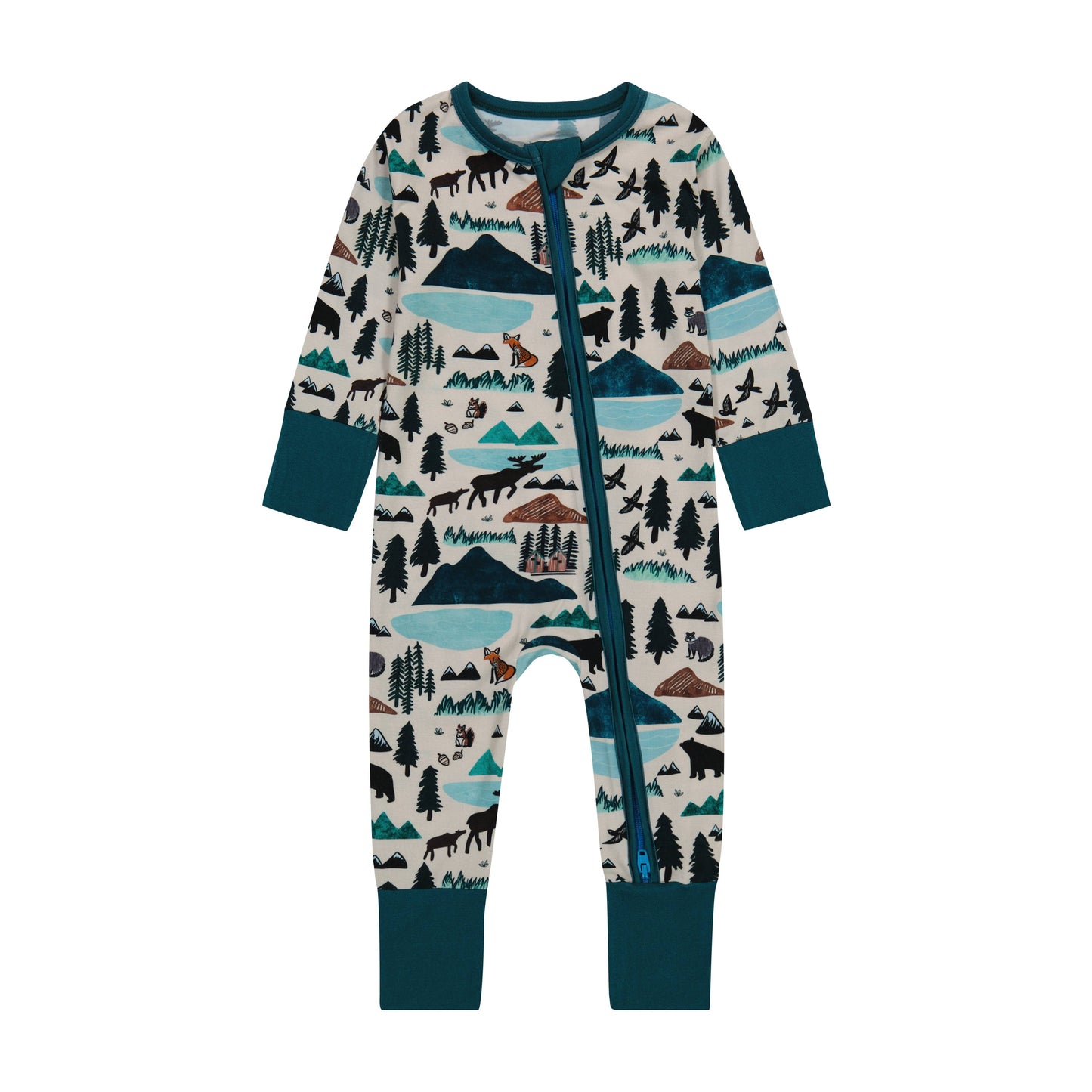 Baby Bamboo Pajamas - Bamboo Sleeper  - Into The Wild